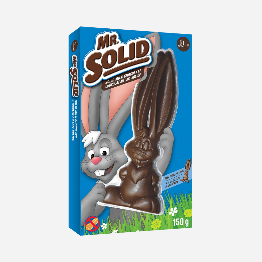 Allan Mr. Solid Milk Chocolate Easter Bunny