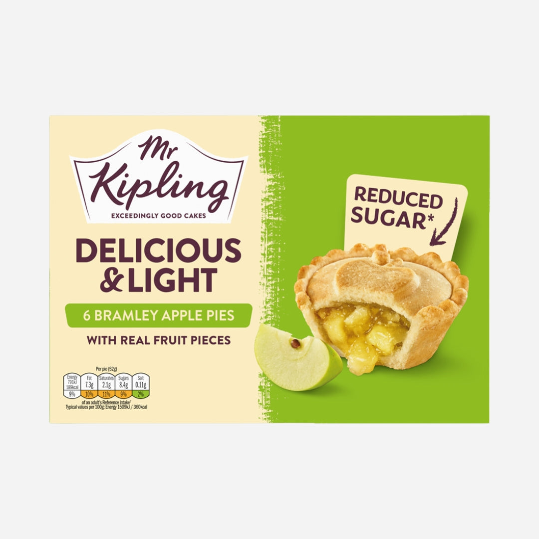 Mr Kipling Reduced Sugar Bramley Apple Pies