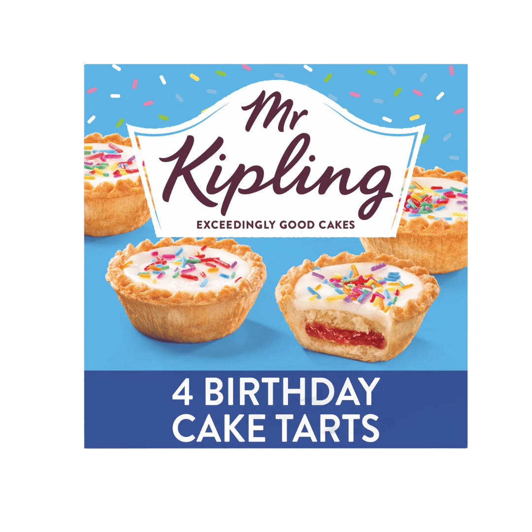 Mr Kipling Birthday Cake Tarts