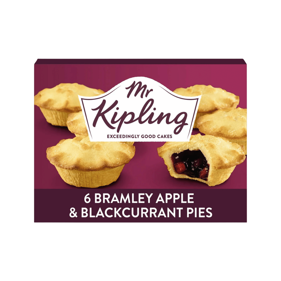 Mr Kipling Bramley Apple & Blackcurrant Pies