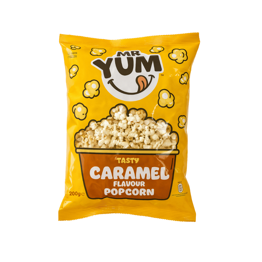 Mr Yum Tasty Caramel Flavour Popcorn