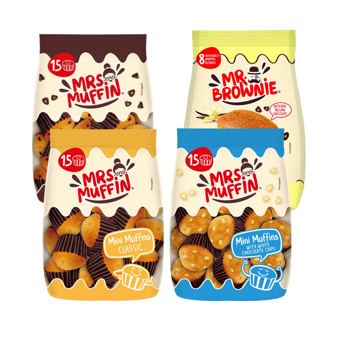 Mrs. Muffin Chocolate Brownie & Muffin Selection