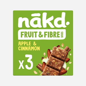 Nakd Apple & Cinnamon Fruit Fibre Bars