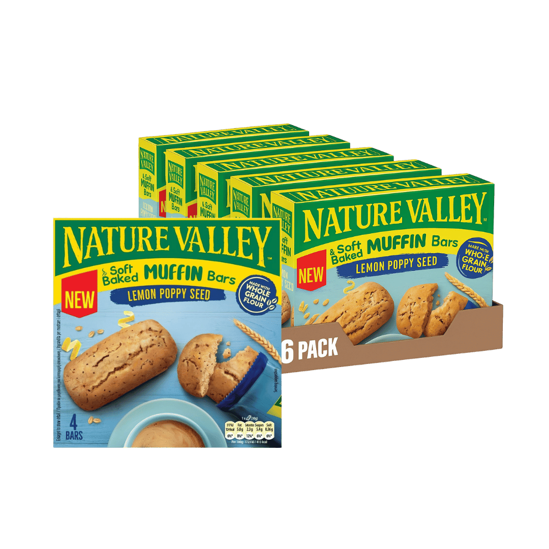 Nature Valley Lemon Poppy Seed Soft Baked Muffin Bars