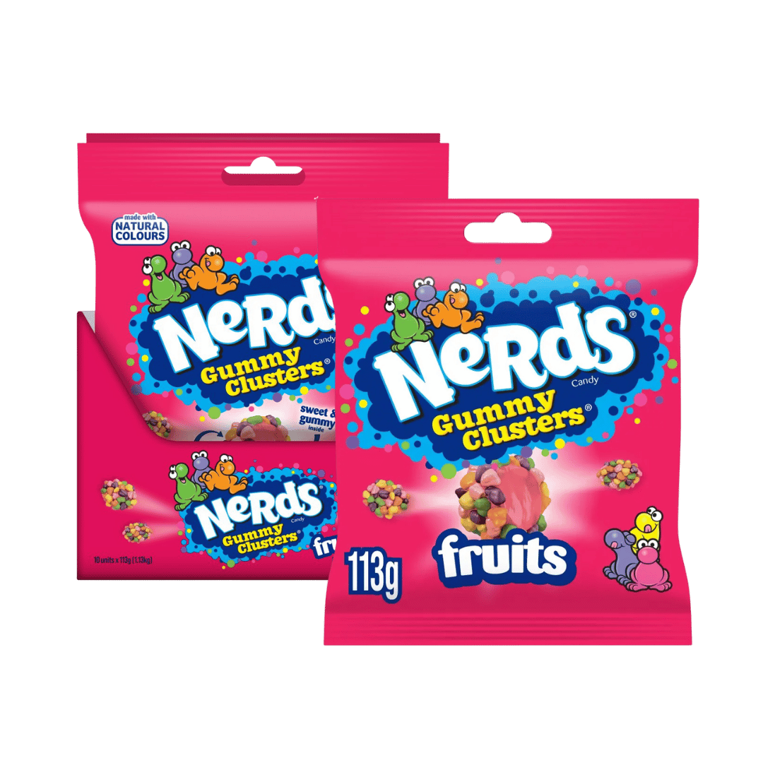 Nerds Candy Sweets Gummy Clusters Sharing Bags Fruits