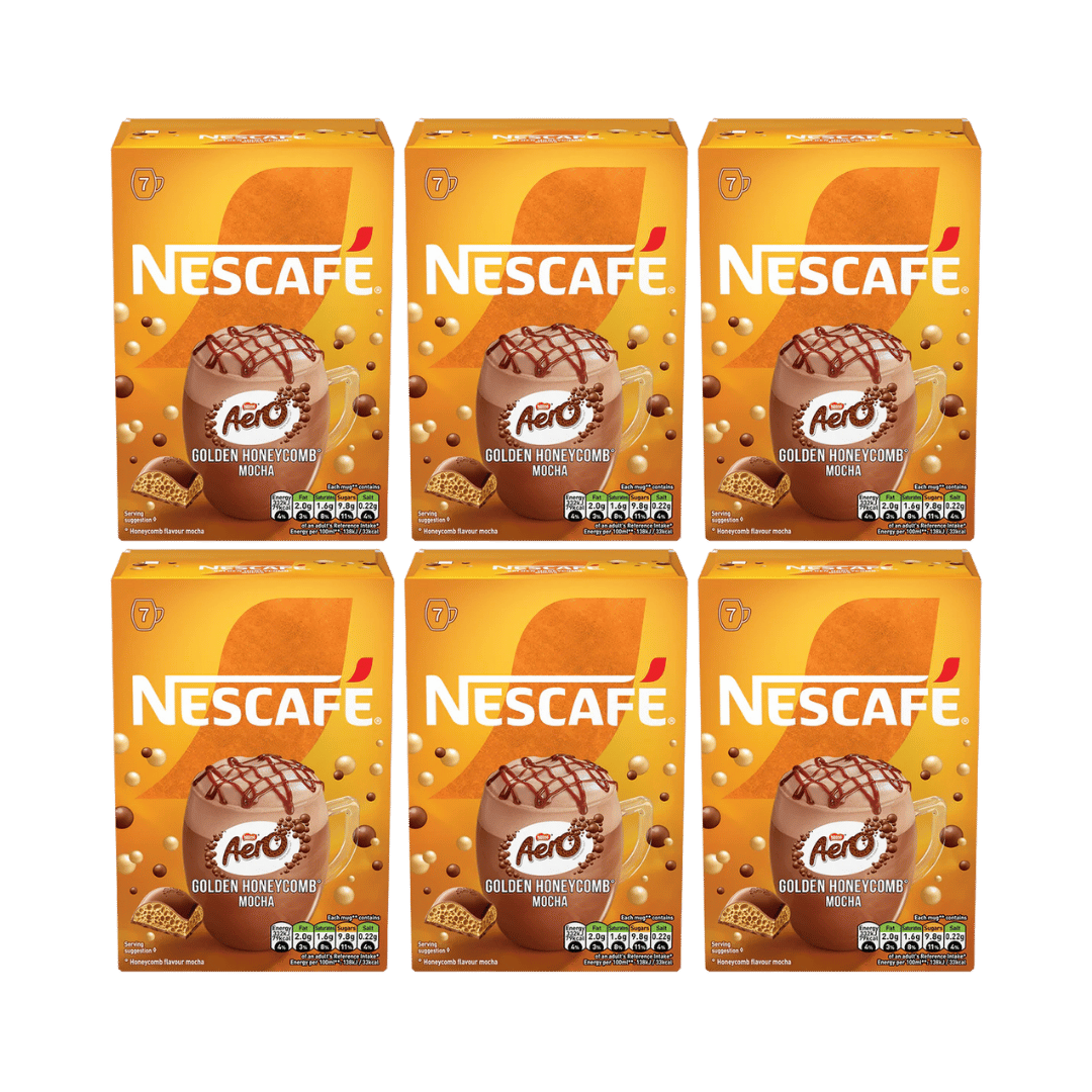 Nescafe Golden Honeycomb Aero Mocha Instant Coffee Sachets