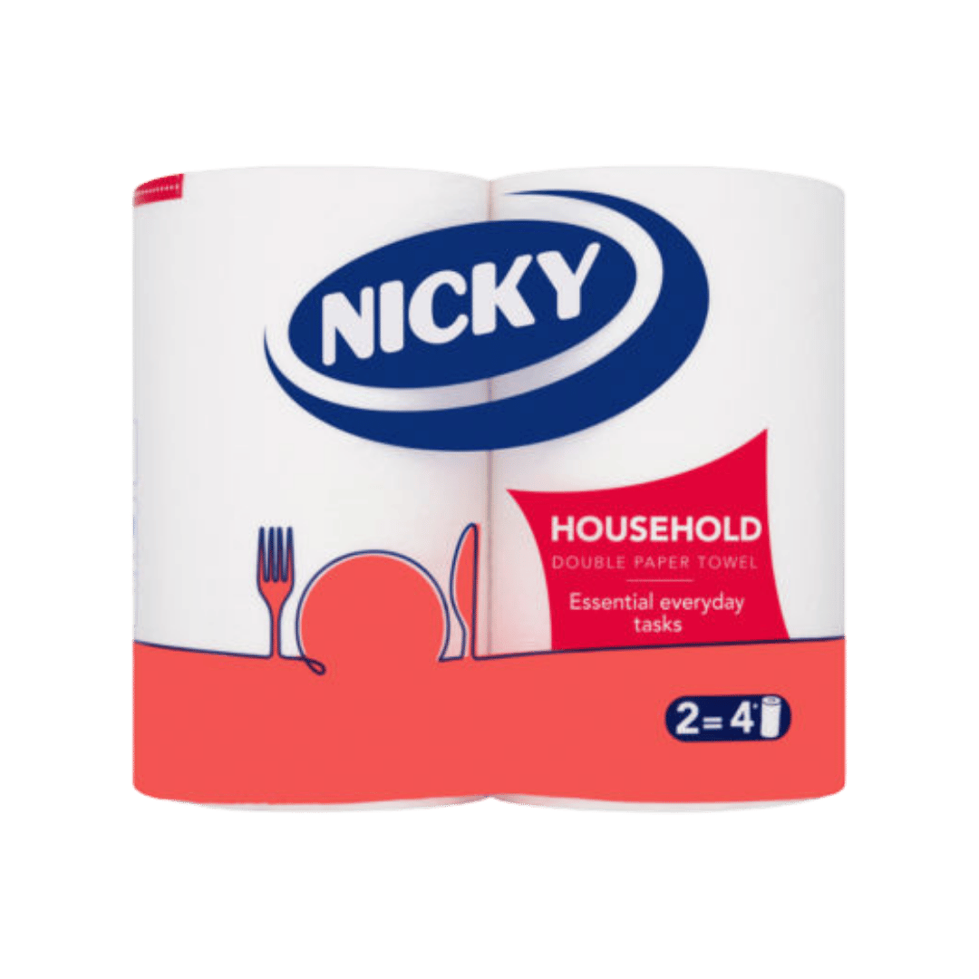 Nicky Household Kitchen Towel Twin Pack