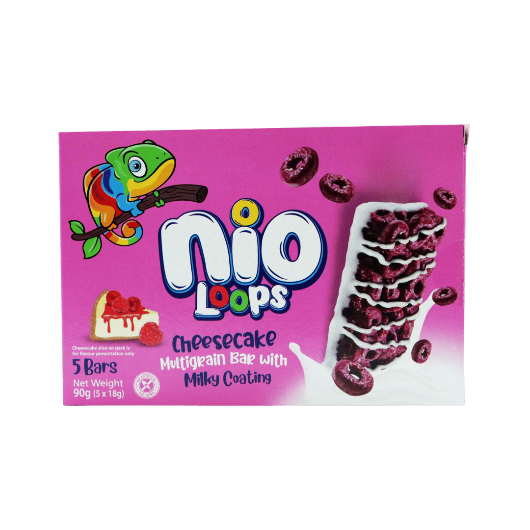 Nio Loops Cheesecake Multigrain Bars