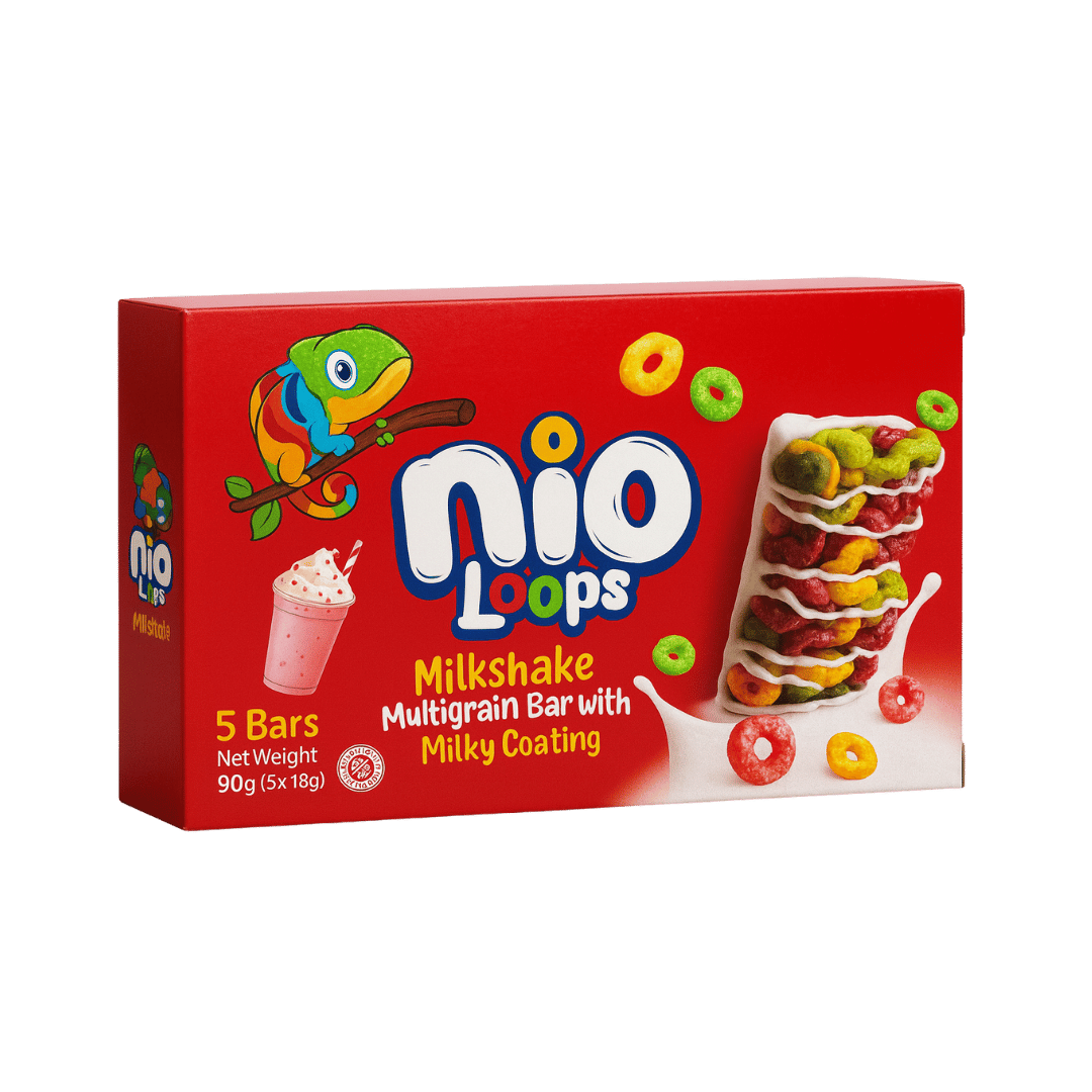 Nio Loops Milkshake Multigrain Bars