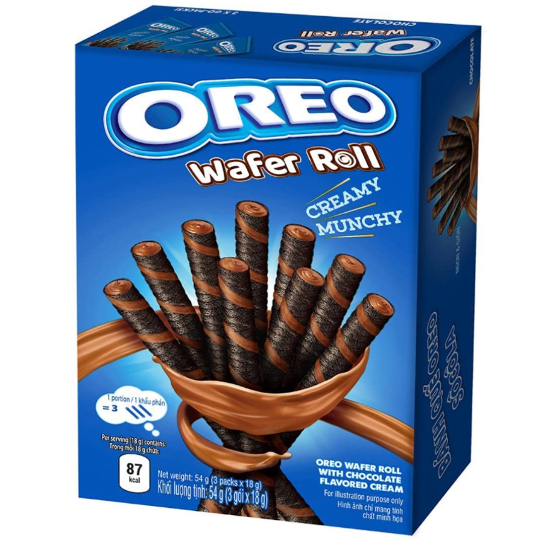 Oreo Chocolate filled Wafer Roll