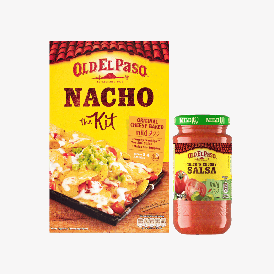 MUTIBUY Old El Paso Mexican Night Nacho Kit & Salsa