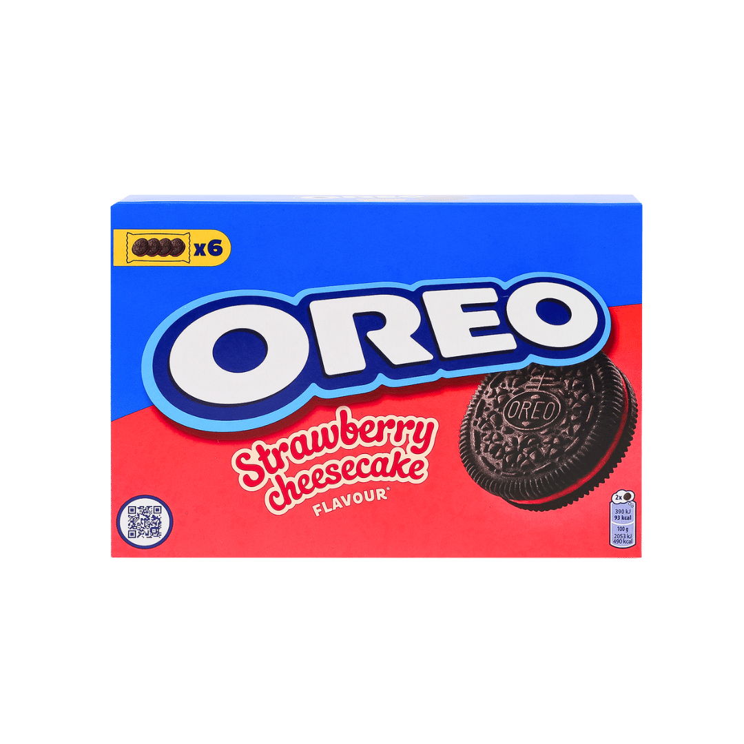 Oreo Strawberry Cheesecake Biscuits