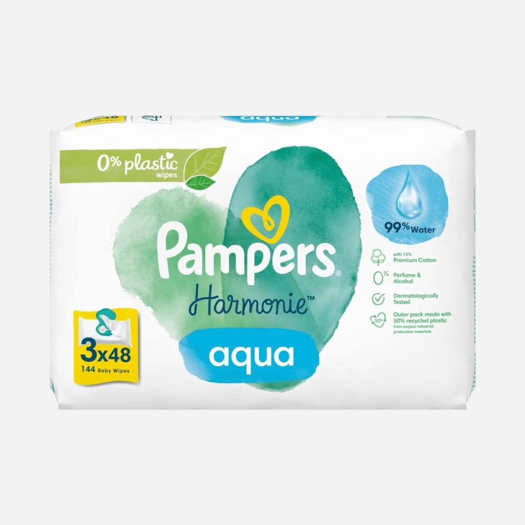 Pampers Harmonie Aqua Wipes