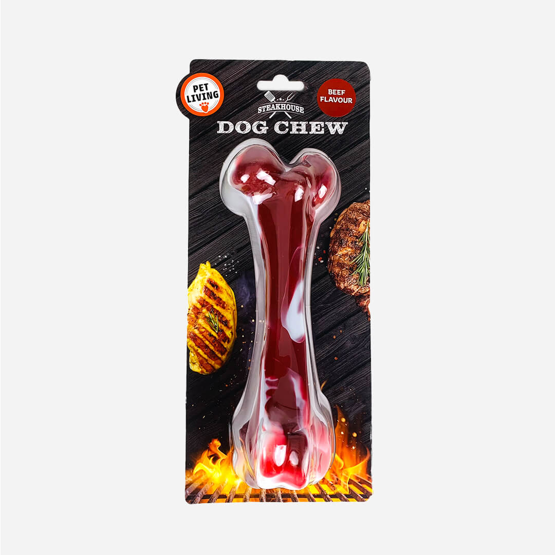 Pet Living Steakhouse Flavoured Dog Chew Bone