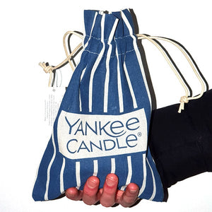 1 x Official Yankee Candle Pick N Mix Cotton Striped Gift Bag Only