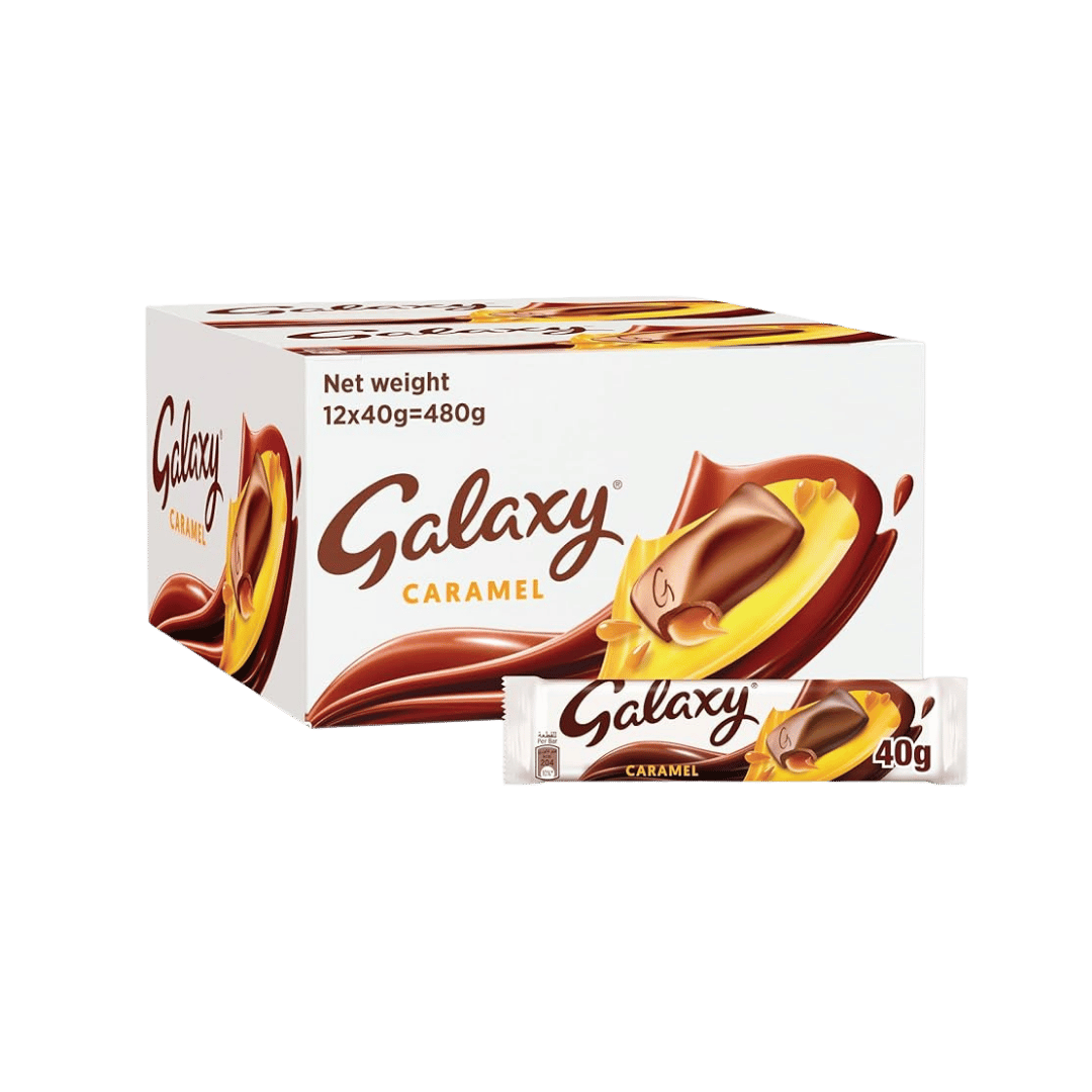 Galaxy Caramel Milk Chocolate Bars