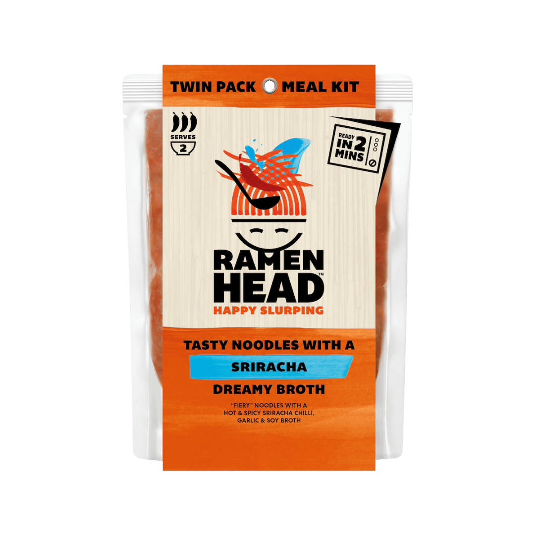 Ramen Head Tasty Noodles With A Sriracha Broth