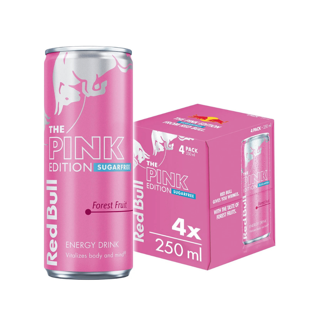Red Bull Pink Edition Forest Fruits Sugar Free