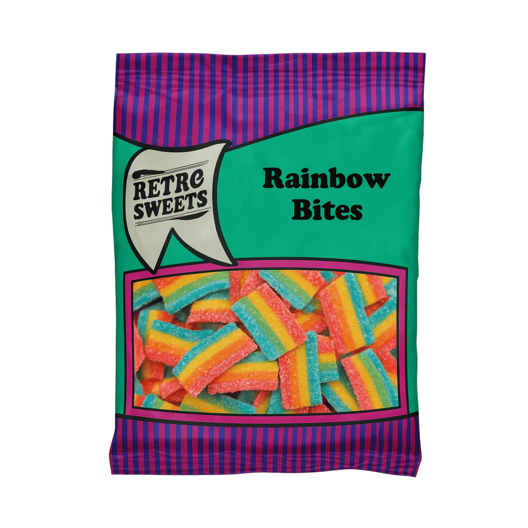 Retro Sweets Rainbow Bites