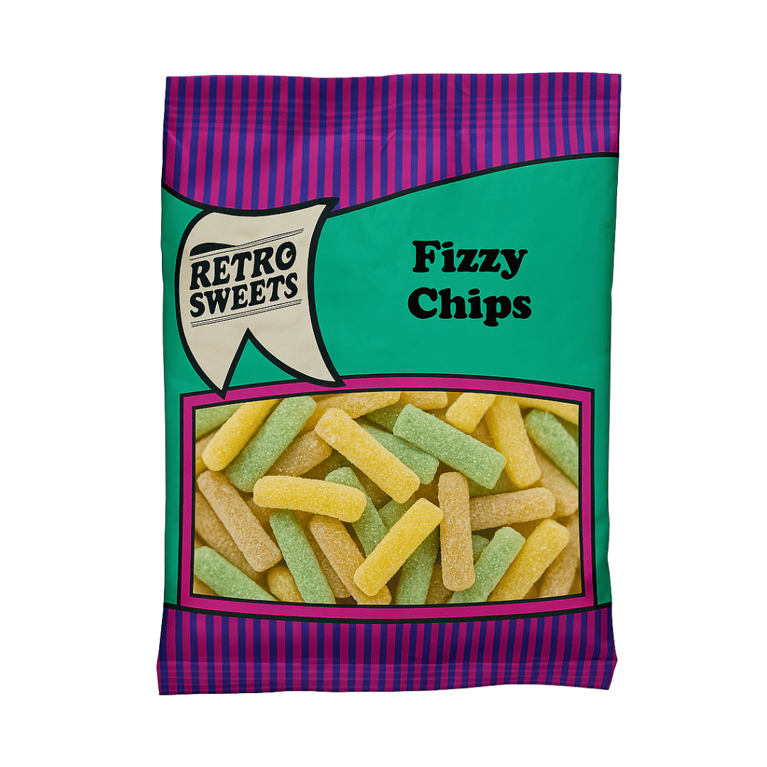 Retro Sweets Fizzy Chips