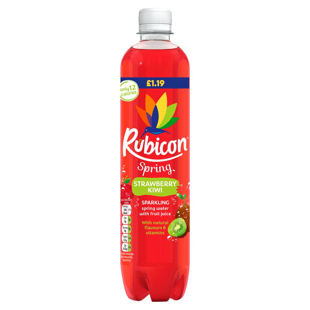 Rubicon Sparkling Strawberry Kiwi