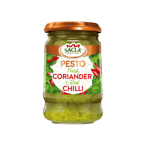 Sacla' Fresh Coriander & Red Chilli Pesto