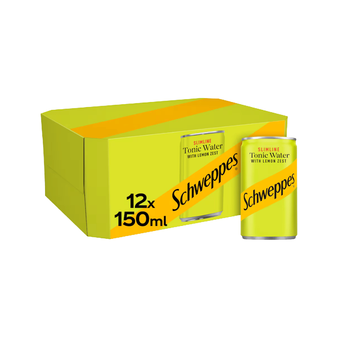 Schweppes Slimline Tonic Water with Lemon Zest