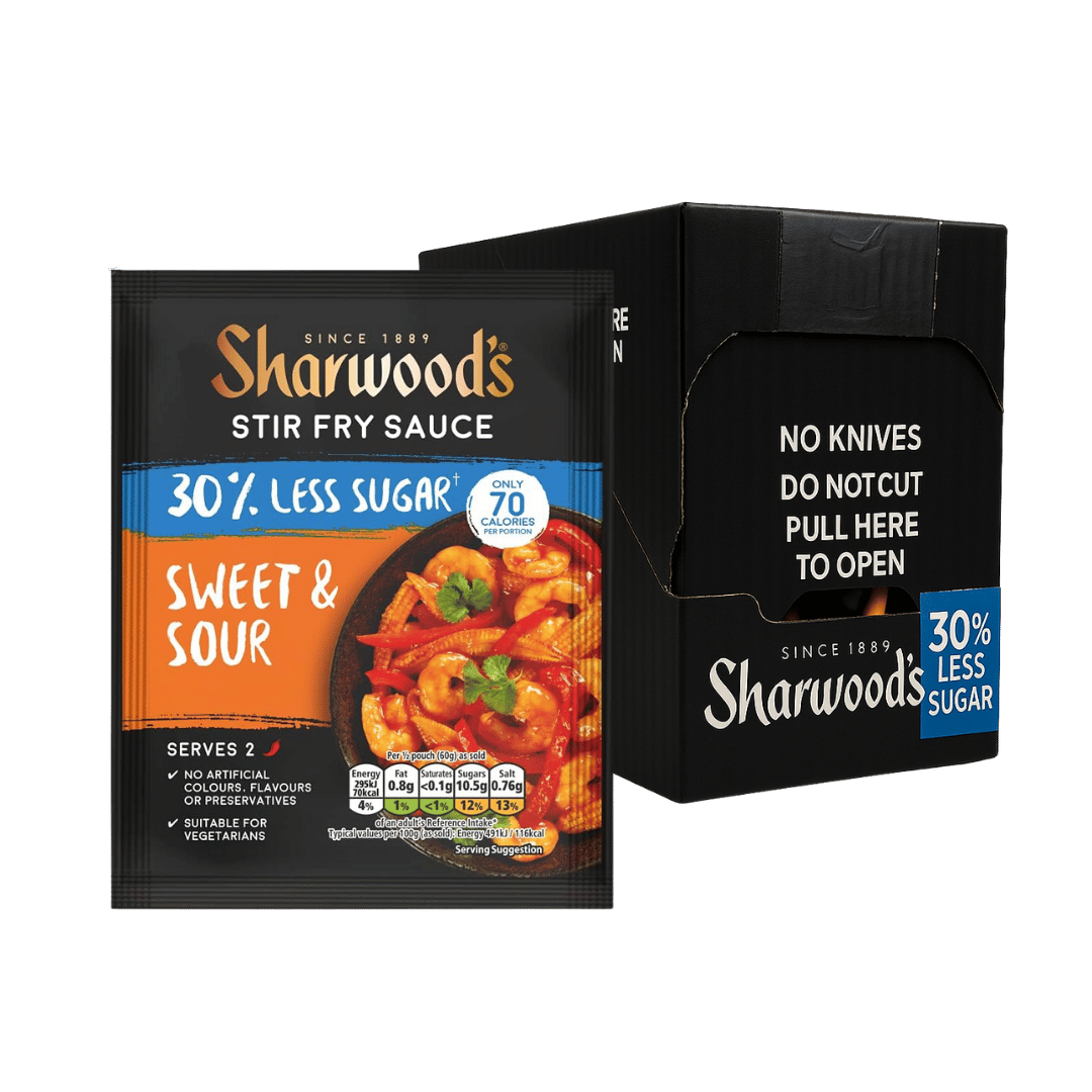 Sharwoods Stir Fry Sauce 30% Less Sugar Sweet & Sour