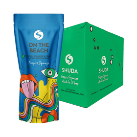 Shuda On The Beach Orange Cranberry & Peach Sorbet Frozen Cocktails