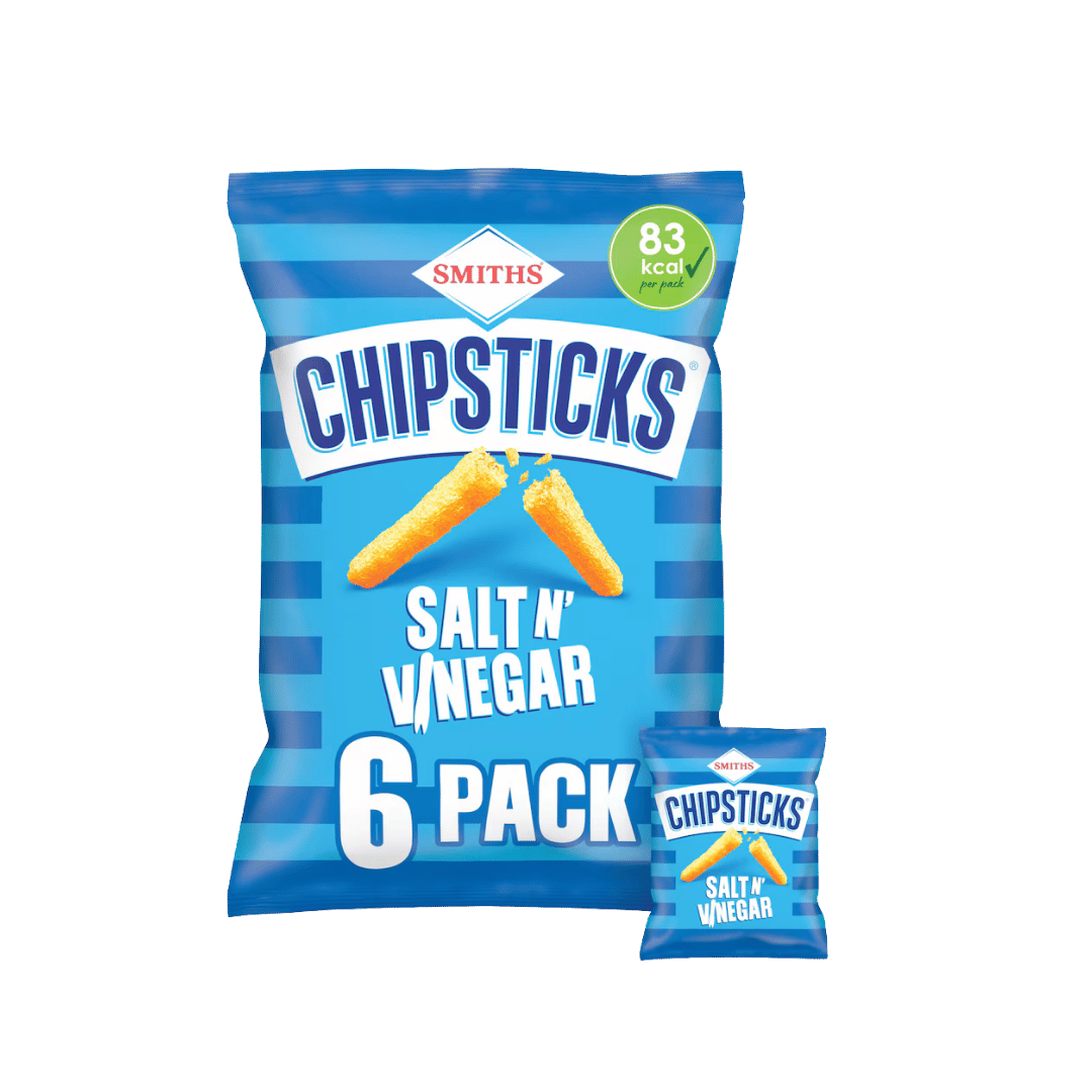 Smiths Chipsticks Salt & Vinegar Multipack Snacks – Discount Dragon