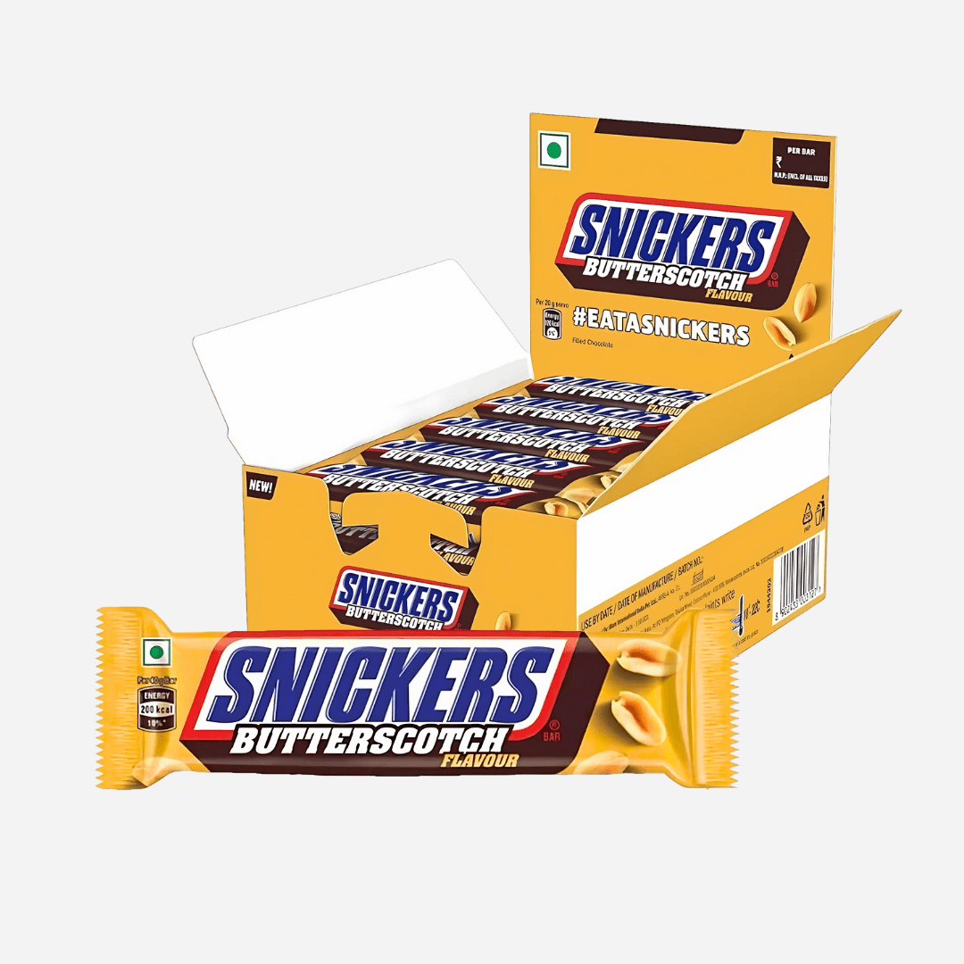 Snickers Butterscotch Flavour Chocolate Bars