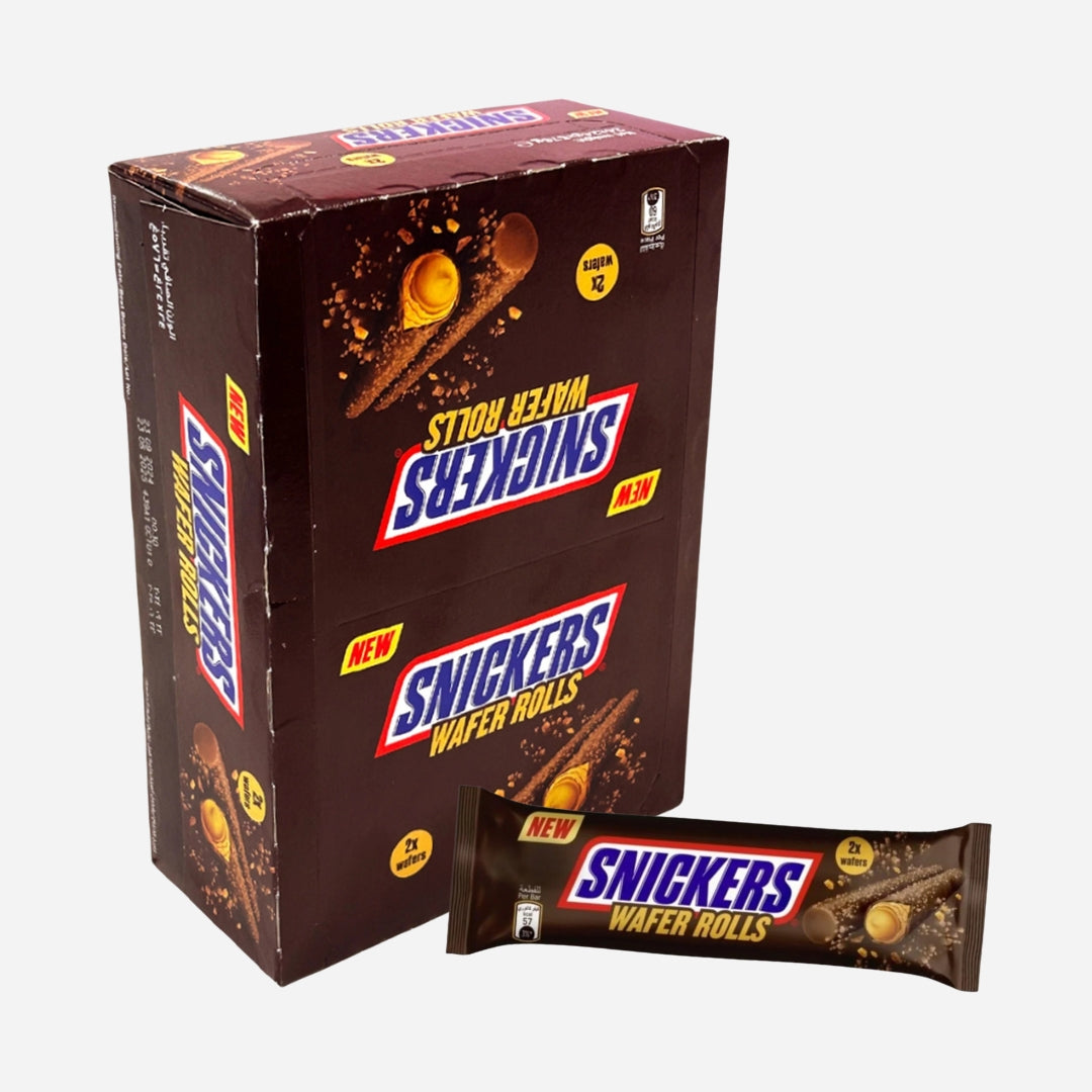 New Snickers Chocolate Wafer Rolls