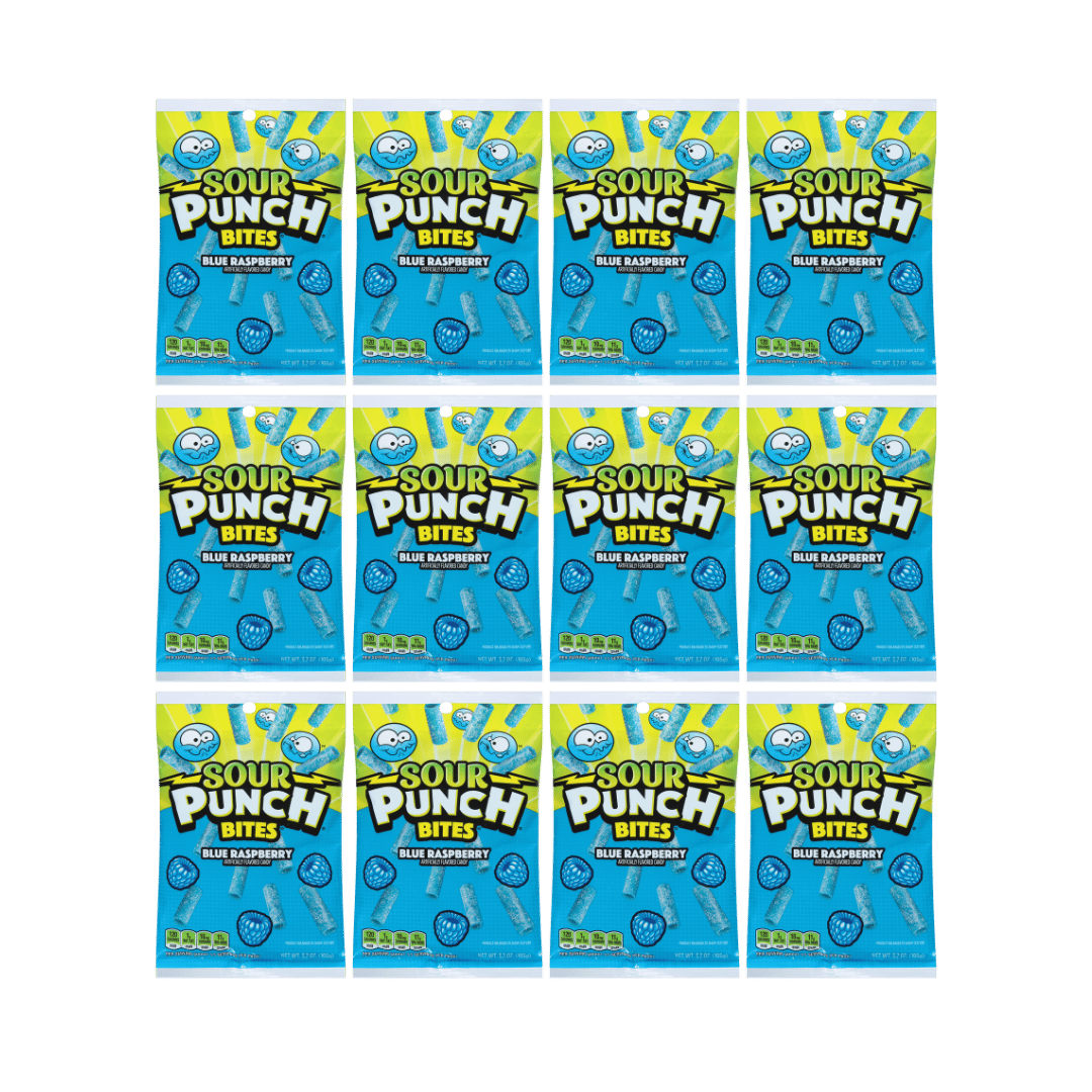 Sour Punch Bites Blue Raspberry
