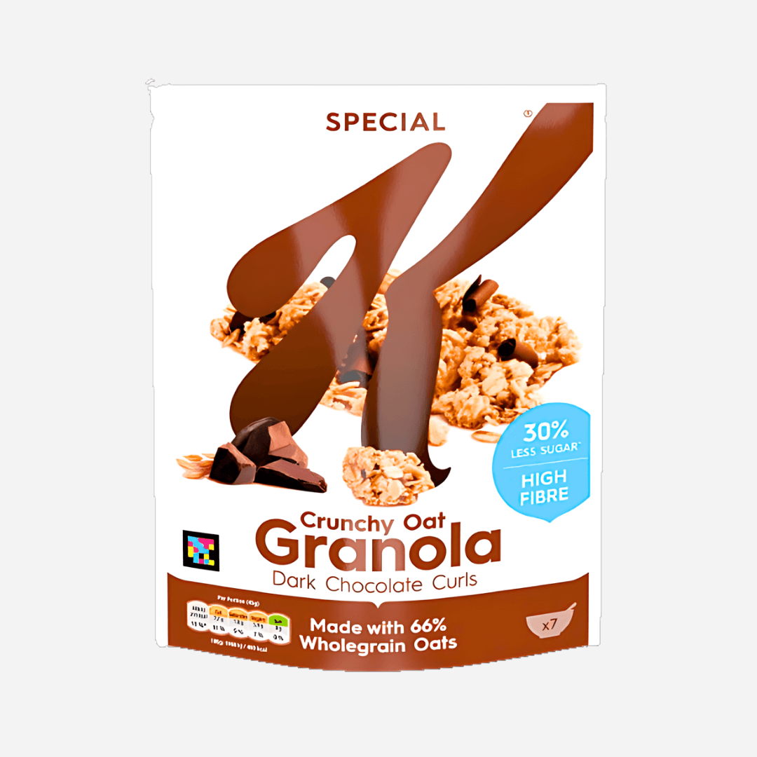 Special K Crunchy Oat Granola Dark Chocolate Curls Cereal