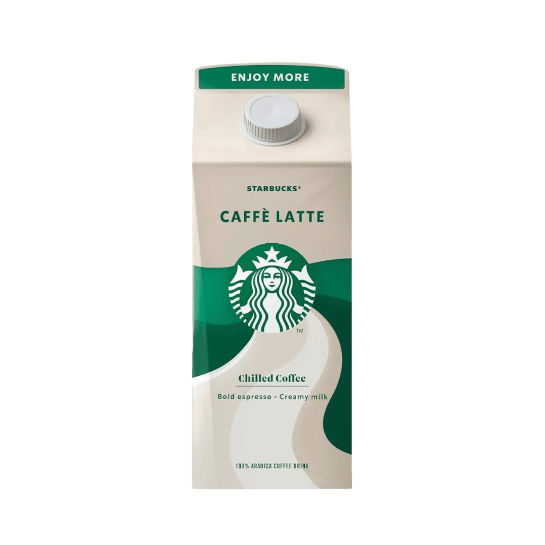 MULTIBUY Starbucks Multiserve Caffe Latte Iced Coffee 2 for £2.99