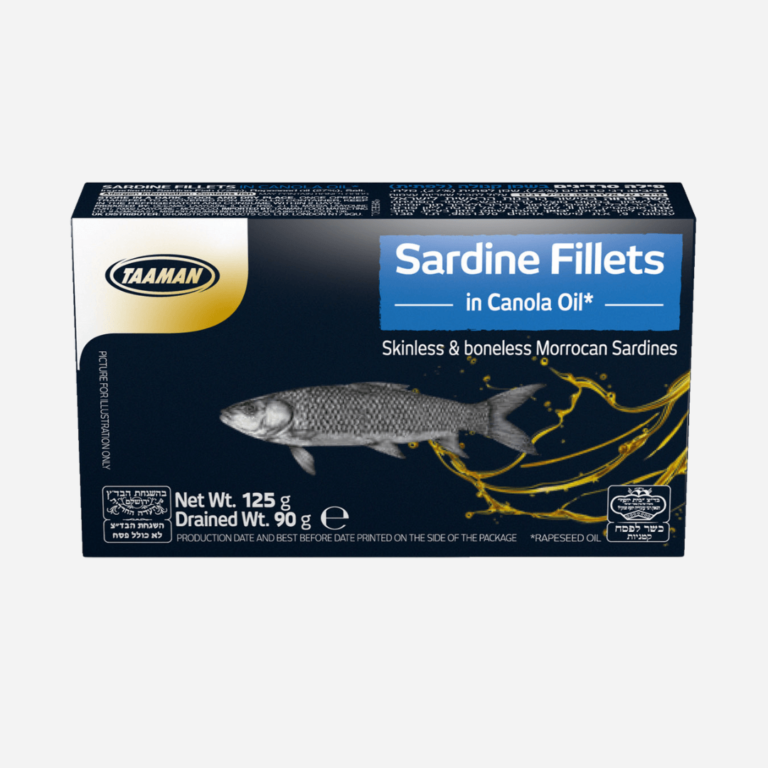 Taaman Moroccan Sardine Fillets in Canola Oil*