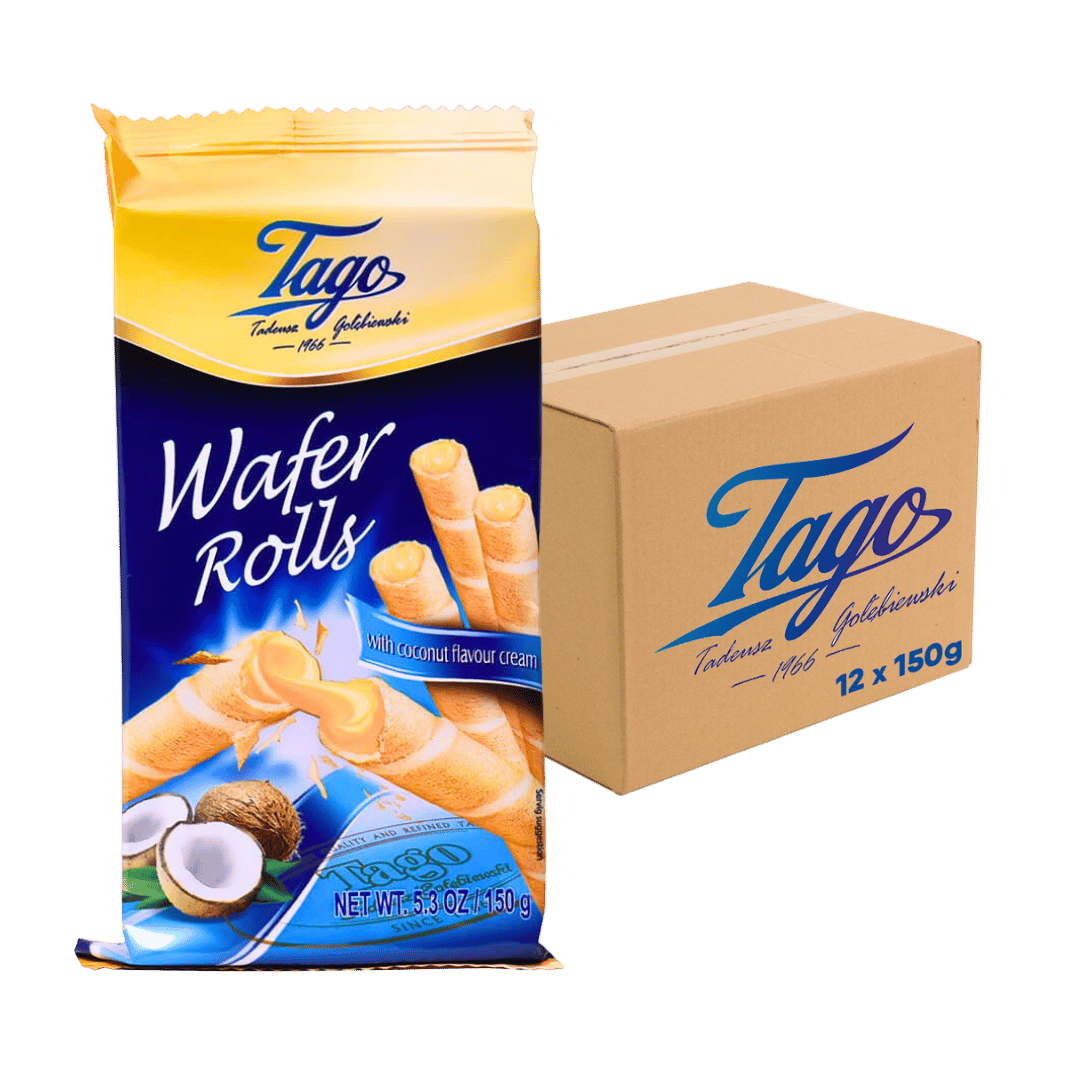 Tago Coconut Flavour Wafer Rolls