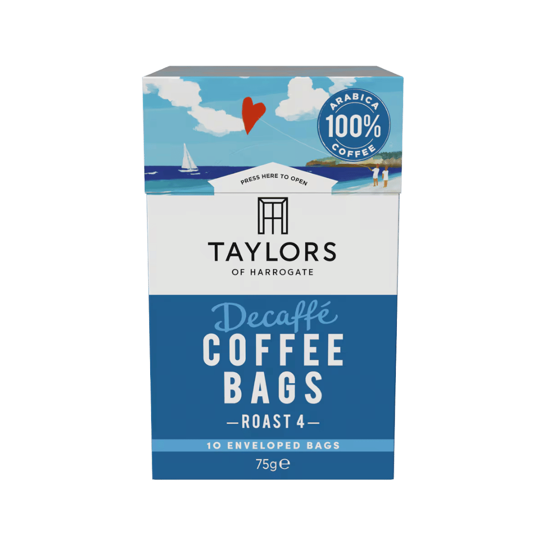 Taylors Decaf Coffee Bags 10 Pack