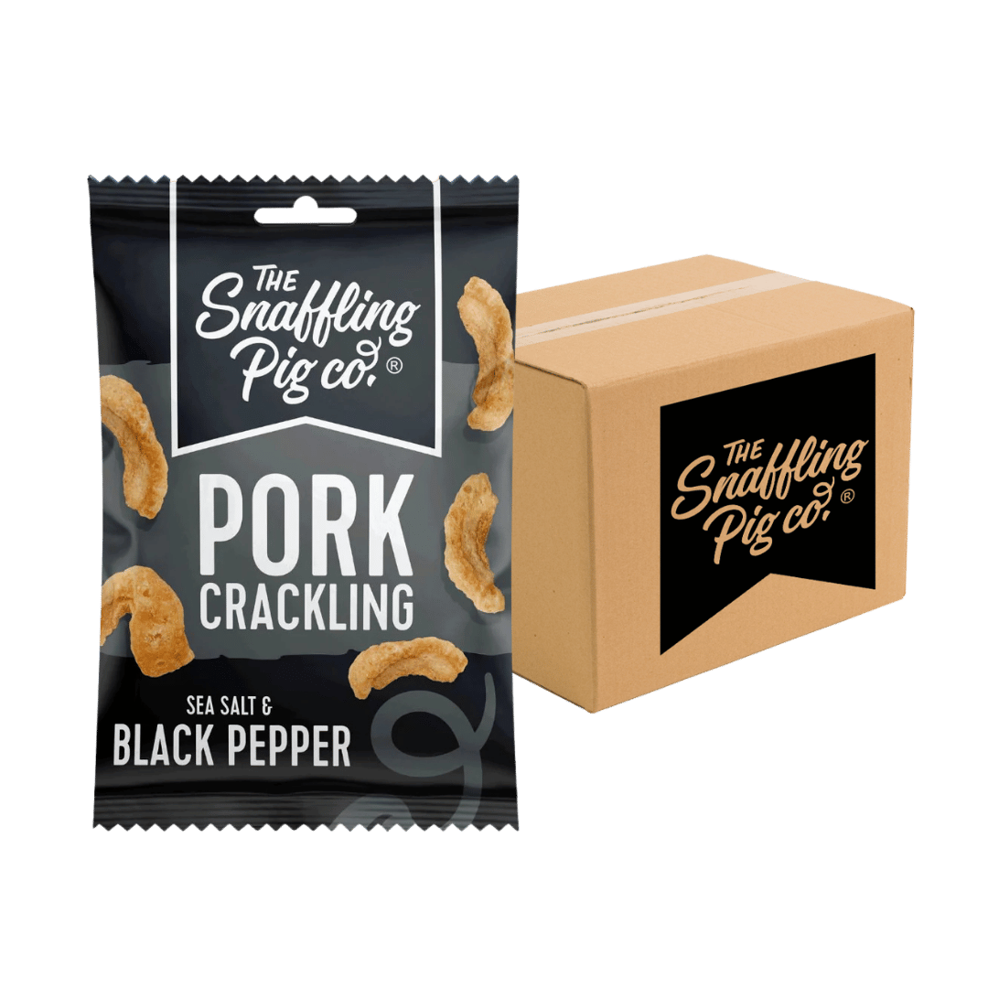 The Snaffling Pig Company Black Pepper Pork Crackling