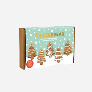 Treat Kitchen Decorate Gingerbread Christmas Trees Set