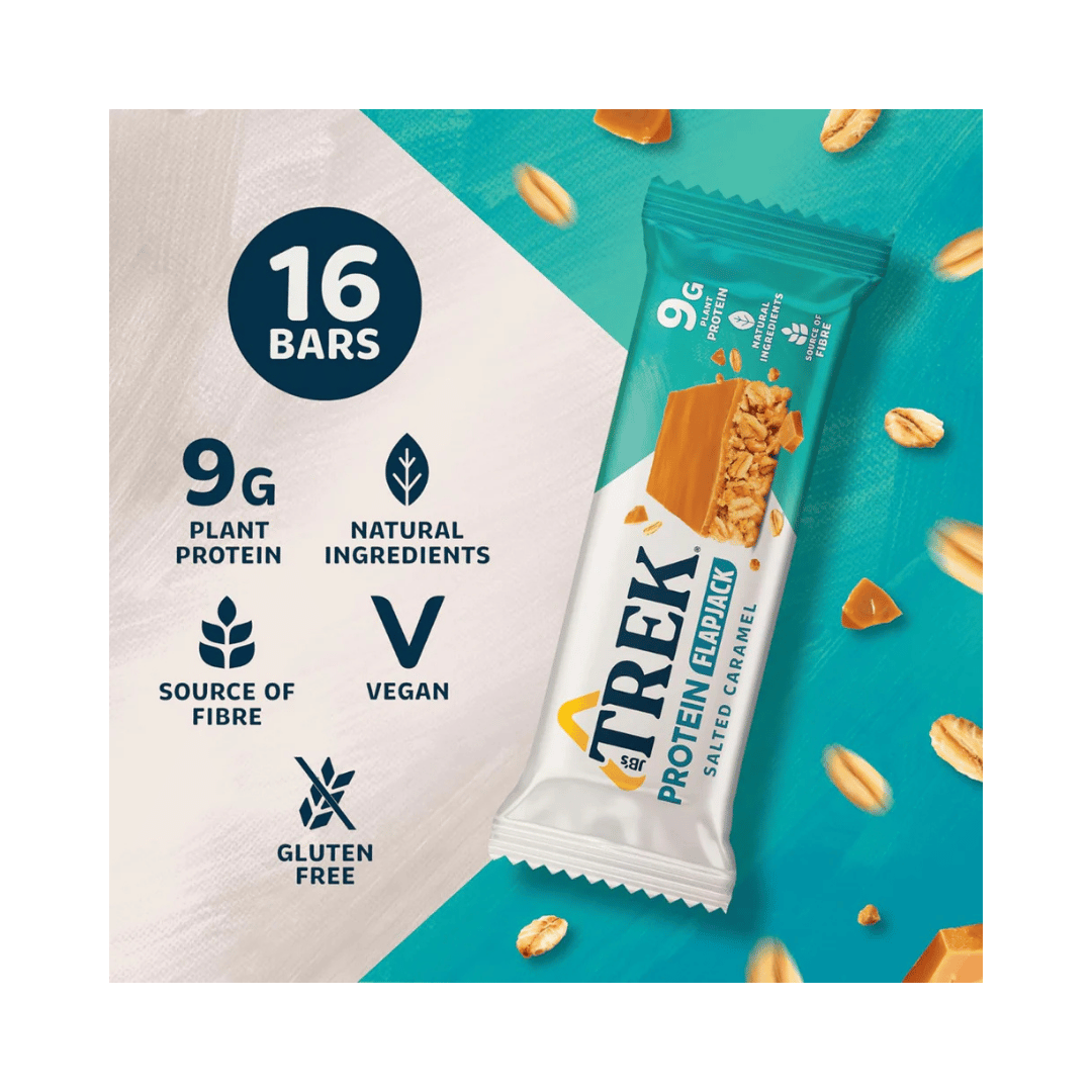 Trek Protein Flapjacks Salted Caramel