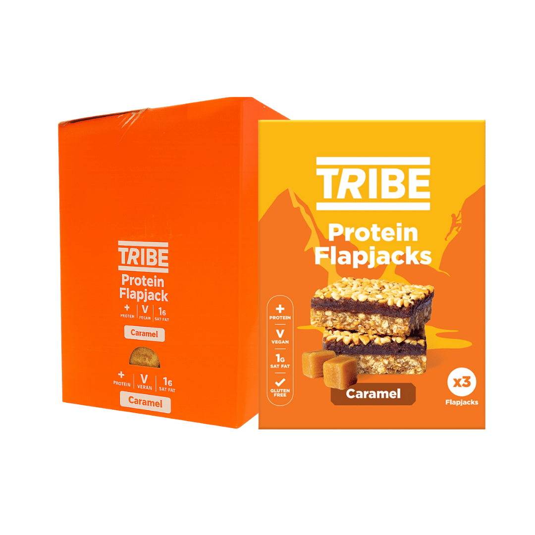 MULTIBUY Tribe Caramel Protein Flapjacks