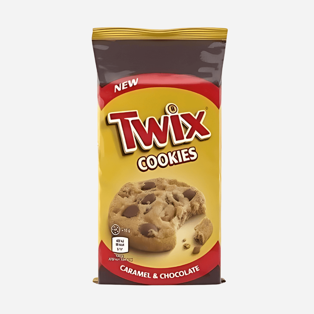 Twix Chocolate & Caramel Cookies