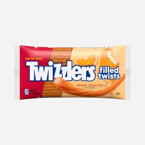 Twizzlers Orange Cream Pop Filled Twists