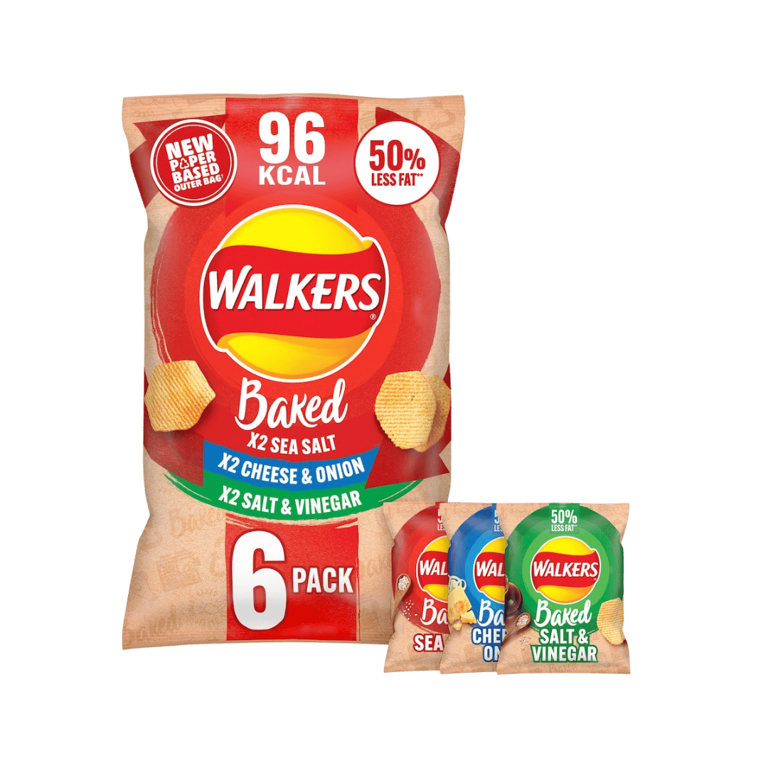 Walkers Baked Variety Multipack Crisps