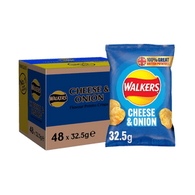 Walkers Cheese & Onion Crisps