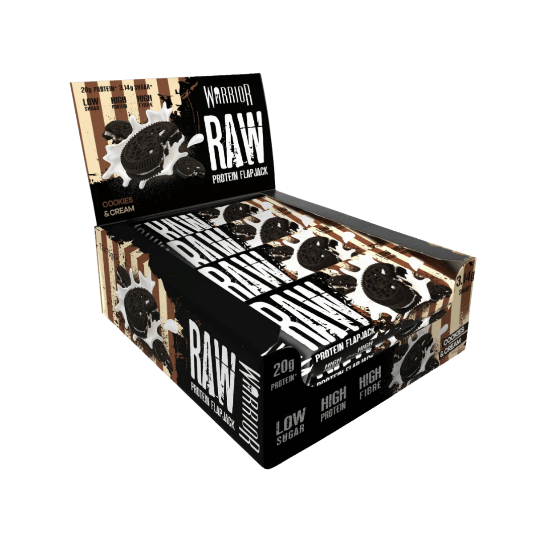 Warrior RAW Protein Flapjacks