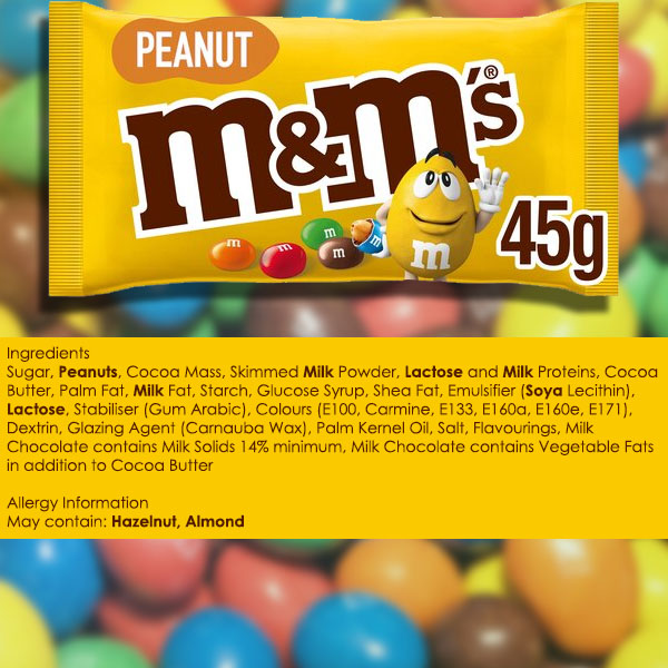 M&M's Peanut Butter 45g