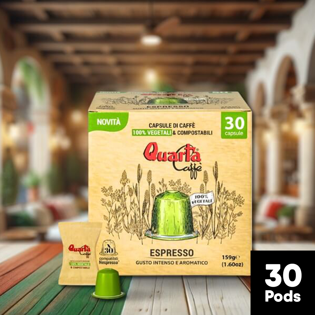 Quarta Caffè Italian Nespresso Coffee Pod Capsules Discount Dragon