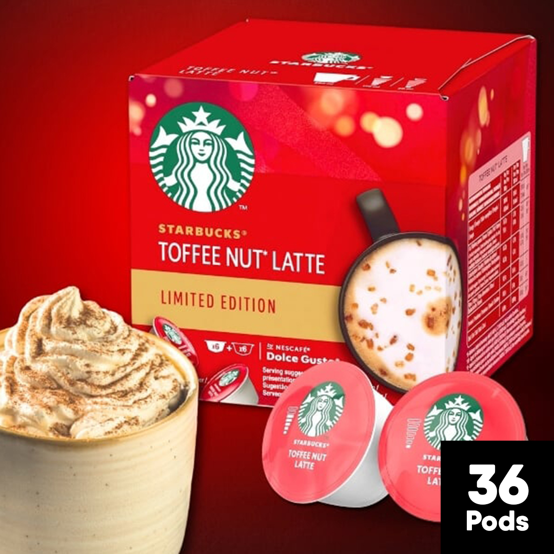 Starbucks Toffee Nut Latte for NESCAFÉ® Dolce Gusto 